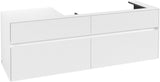 Villeroy & Boch Waschtischunterschrank Collaro C03000 1600 mm White Matt – 4 Auszüge, Becken rechts