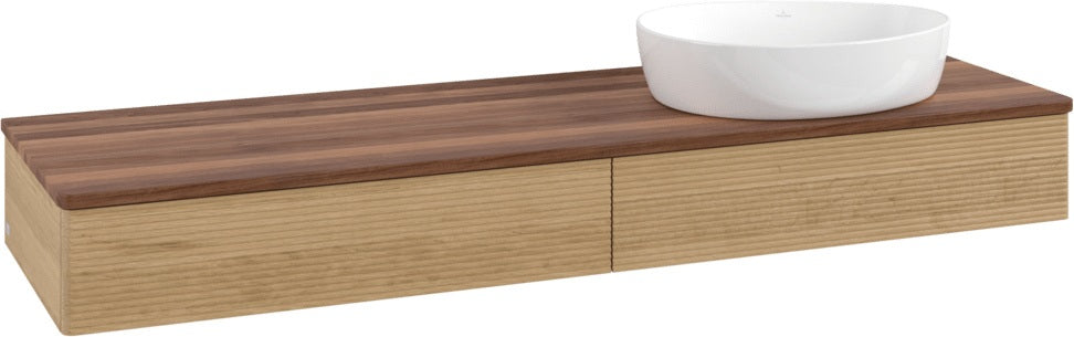 Villeroy & Boch Waschtischunterschrank Antao K16111 1600 mm Warm Walnut mit SoftClosing
