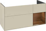 Villeroy & Boch Finion Waschbeckenunterschrank Glossy White Lacquer 1196 mm mit LED-Beleuchtung