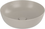 Villeroy & Boch Aufsatzwaschbecken Artis 430 mm rund Almond CeramicPlus