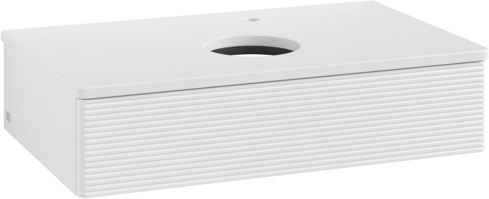 Villeroy & Boch Waschtischunterschrank Antao 800 mm Glossy White Lacquer mit Auszug