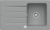 Villeroy & Boch Architectura 50 Einbauspüle 860x510mm Ebony CeramicPlus reversibel