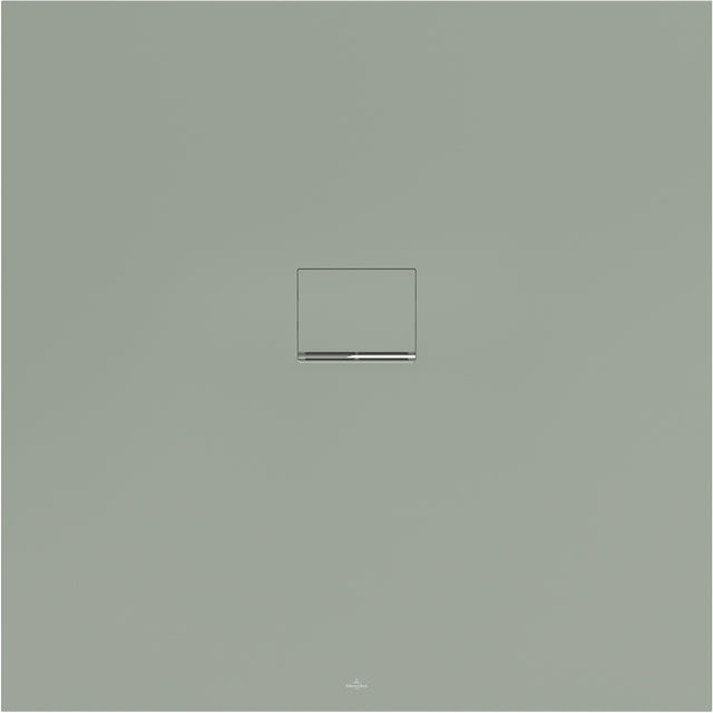 Villeroy & Boch Squaro Infinity Duschwanne 1200x1200mm Morning Green, matt, Antirutsch C