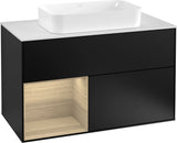 Villeroy & Boch Waschtischunterschrank Finion G241GF Glossy White Lacquer 1000 mm mit Beleuchtung