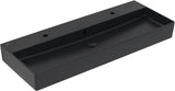 Villeroy & Boch Wandwaschbecken Memento 2.0 1200x470mm Pure Black CeramicPlus