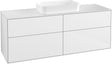 Villeroy & Boch Finion Waschtischunterschrank 1600 mm Glossy White Lacquer mit LED-Beleuchtung