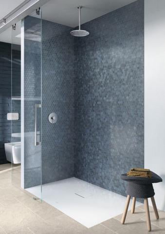 Villeroy & Boch Squaro Infinity Rechteck-Duschwanne 1400x800x40 mm Stone White UDQ1480SQI2V