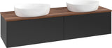 Villeroy & Boch Waschtischunterschrank Antao 1600 mm Anthrazit Matt – 2 Auszüge, SoftClosing