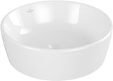 Villeroy & Boch Architectura Aufsatzwaschbecken 450x450mm Rund Weiß Alpin