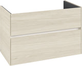Villeroy & Boch Collaro Waschbeckenunterschrank 961 mm White Oak – 2 Auszüge, SoftClosing