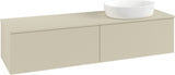Villeroy & Boch Waschbeckenunterschrank Antao 1600 mm Anthrazit Matt Lack mit 2 Auszügen