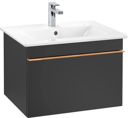 Villeroy & Boch Venticello Waschbeckenunterschrank 603 mm Glossy White mit Auszug