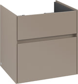 Villeroy & Boch Waschbeckenunterschrank Collaro C008 B0 Kansas Oak mit LED-Beleuchtung und SoftClosing