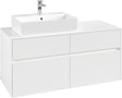 Villeroy & Boch Waschtischunterschrank Collaro C129 B0 1200 mm White Matt mit Beleuchtung