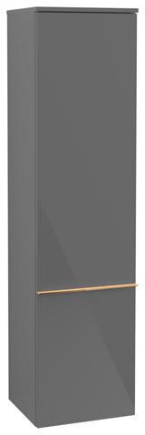Villeroy & Boch VENTICELLO Hochschrank Eiche 404 mm – wandhängend, Soft-Close