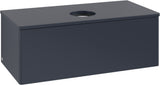 Villeroy & Boch Antao Waschbeckenunterschrank 1000 mm Anthrazit Matt Lack mit LED-Auszugsbeleuchtung