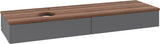Villeroy & Boch Waschbeckenunterschrank Antao L15051 1600 mm Anthrazit Matt mit Auszugsbeleuchtung