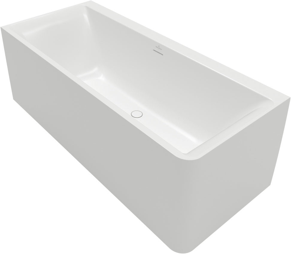 Villeroy & Boch Subway 3.0 Vorwand-Badewanne 1800x800 mm Weiß Alpin mit Schürze