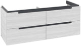 Villeroy & Boch Subway 2.0 Waschtischunterschrank 1287 mm mit 4 Auszügen in Glossy White