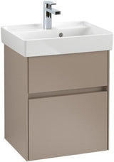 Villeroy & Boch Waschtischunterschrank Collaro 460 mm Glossy White mit LED-Beleuchtung
