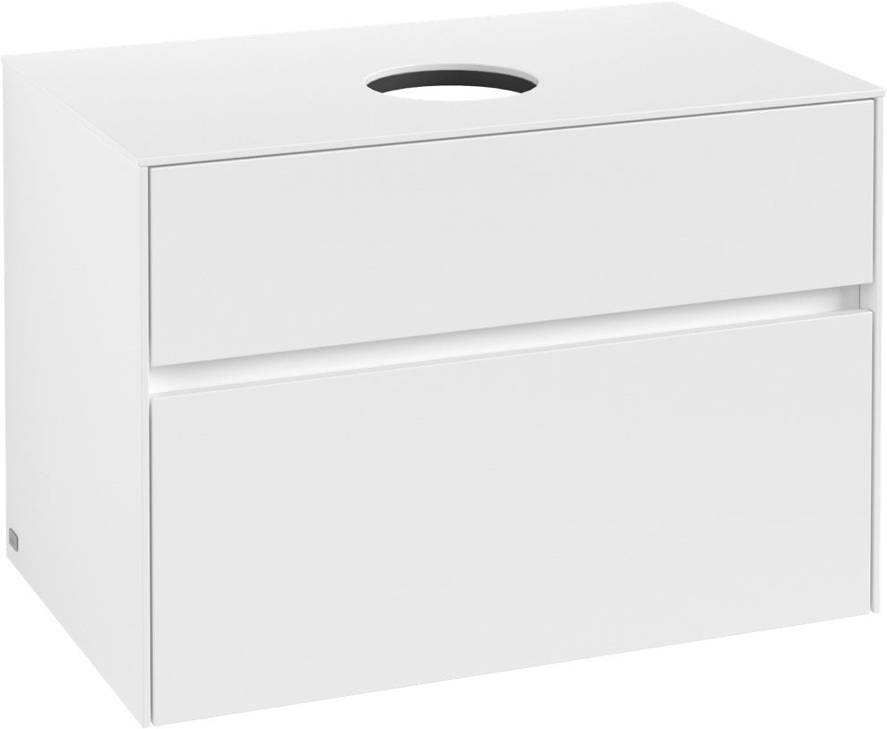Villeroy & Boch Waschtischunterschrank Collaro C037 800 mm White Matt mit SoftClosing