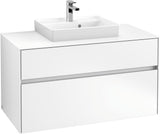 Villeroy & Boch Waschtischunterschrank Collaro C016 B0 1000 mm White Matt mit Beleuchtung