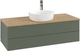 Villeroy & Boch Antao Waschbeckenunterschrank 1200 mm Anthrazit mit LED-Beleuchtung