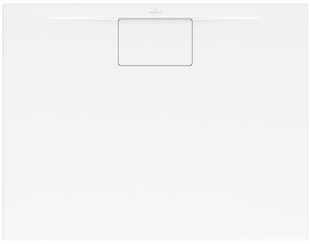 Villeroy & Boch Duschwanne Architectura 1000x800x15mm Rechteck Anthracite – Flacher Einbau, 90mm Ablauf