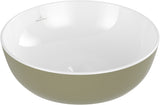 Villeroy & Boch Artis Aufsatzwaschbecken 430 mm rund French Linen TitanCeram