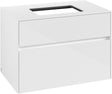 Villeroy & Boch Collaro Waschtischunterschrank 800 mm Glossy White mit SoftClosing und 2 Auszügen
