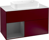 Villeroy & Boch Waschtischunterschrank Finion G241GF Glossy White Lacquer 1000 mm mit Beleuchtung