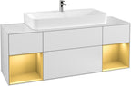 weiß / Mitteldichte Faserplatte (MDF) / G211H F 1600x603x501mm White Matt