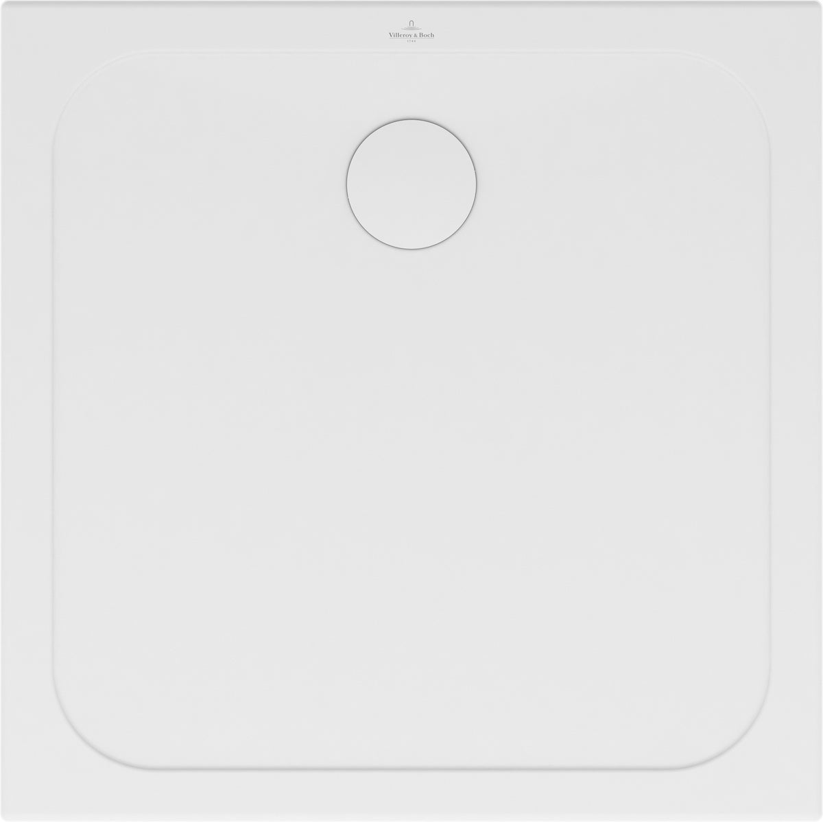 Villeroy & Boch Quadratische Duschwanne Lifetime Plus 800x800mm Weiß Alpin