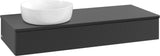 Villeroy & Boch Waschtischunterschrank Antao 1200 mm Black Matt Lacquer mit Auszug