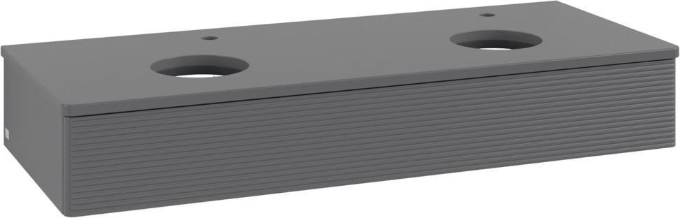 Villeroy & Boch Waschtischunterschrank Antao 1200 mm Anthracite Matt – 1 Auszug, Push-to-Open