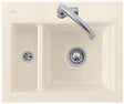 Villeroy & Boch Subway 60 XM Flat Einbauspüle 585x475 mm Graphite CeramicPlus