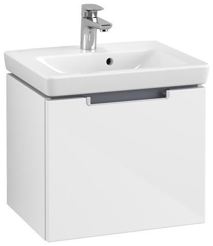 Villeroy & Boch Subway 2.0 Waschtischunterschrank 440 mm Glossy White mit Auszug