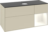 Villeroy & Boch Finion Waschbeckenunterschrank 1200 mm Glossy White Lacquer mit Beleuchtung