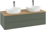 Villeroy & Boch Antao Waschtischunterschrank 1200 mm, 2 Auszüge, Push-Open, Stone Grey Matt