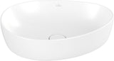 Villeroy & Boch Aufsatzwaschbecken Antao 4A7240 asymmetrisch Almond CeramicPlus 400 mm
