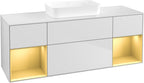 weiß / Mitteldichte Faserplatte (MDF) / F741H F 1600x603x501mm White Matt