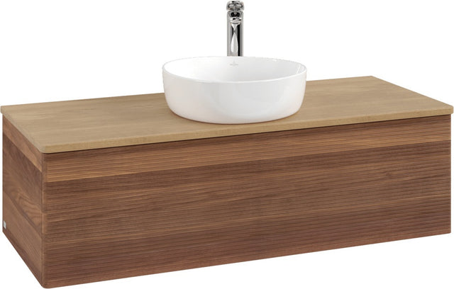 Villeroy & Boch Waschbeckenunterschrank Antao K32151 1200 mm Warm Walnut mit SoftClosing