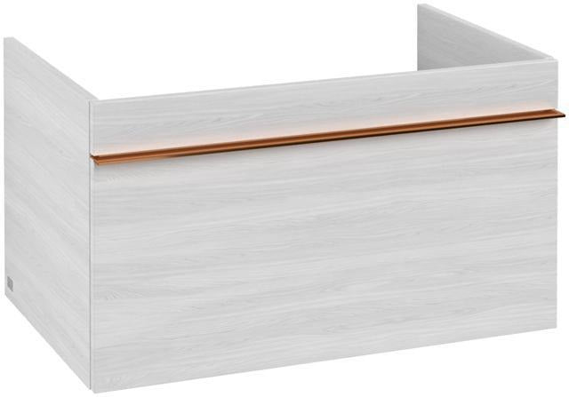 Villeroy & Boch Venticello Waschbeckenunterschrank 753 mm Glossy White mit Auszug