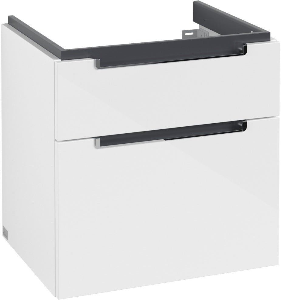 Villeroy & Boch Subway 2.0 Waschtischunterschrank A90910 Glossy White mit SoftClosing