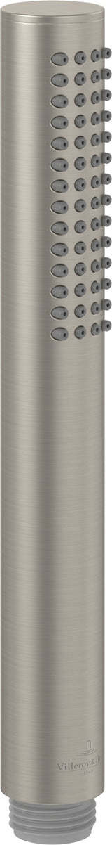 Villeroy & Boch Verve Showers Handbrause TVS10900600 – Rund, Chrom, Messing, EasyClean