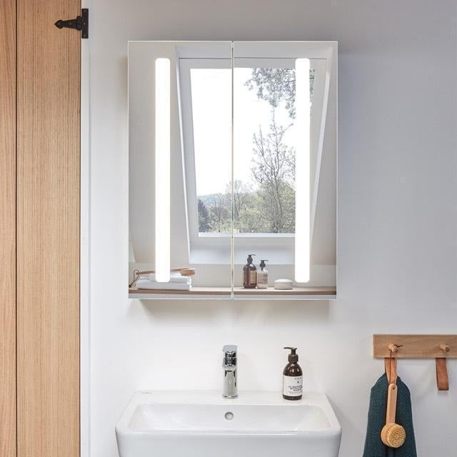 Villeroy & Boch My View 14+ Aufputz-Spiegelschrank 1000 mm mit LED-Beleuchtung und Front- sowie Innenspiegel