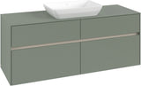 Villeroy & Boch Waschtischunterschrank Collaro C11600 1400 mm White Oak – 4 Auszüge, SoftClosing