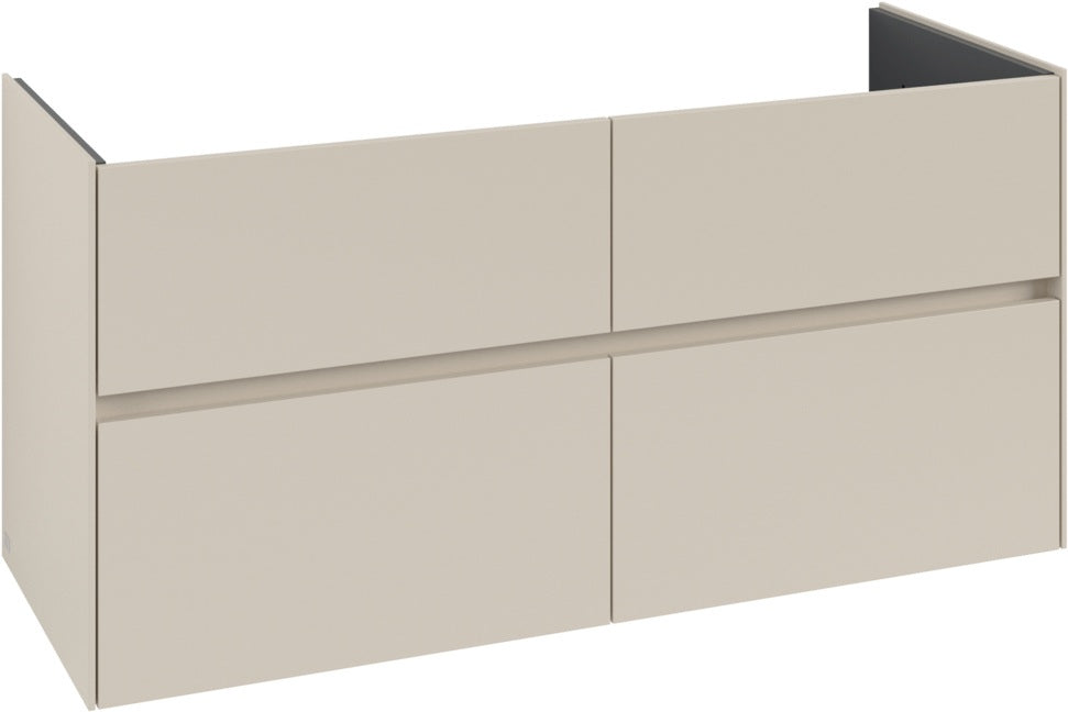 Villeroy & Boch Waschtischunterschrank Collaro C147 B0 1261 mm White Oak mit LED-Beleuchtung