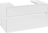 Villeroy & Boch Collaro Waschtischunterschrank 1000 mm Glossy White mit SoftClosing