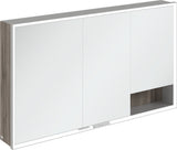 Villeroy & Boch Spiegelschrank My View+ A48113 1300 mm Graphite mit LED-Beleuchtung und Sensordimmer
